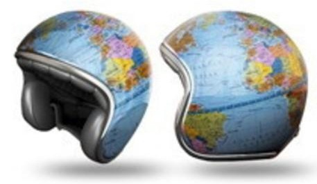 World Globe Helmet