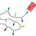 Post Thumbnail of iPhone Weihnachts Lichterkette USB Aufladekabel