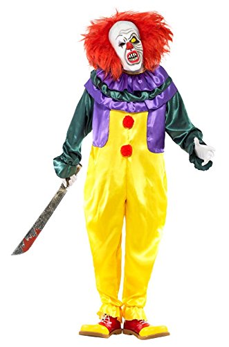 Scary Clown Costume Halloween 2016
