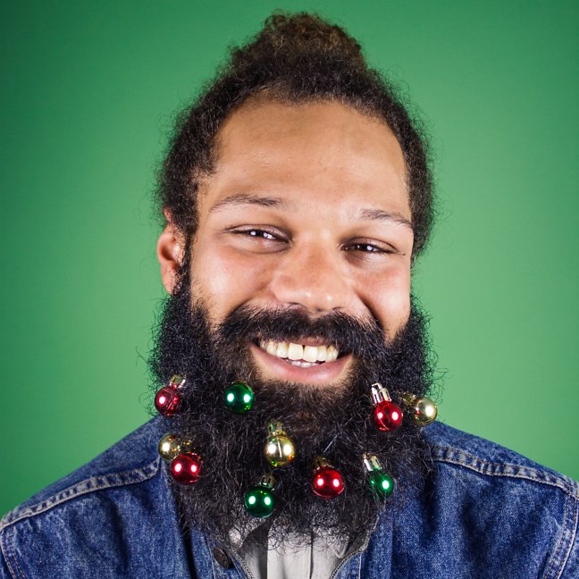 Beard Christmas Decorations