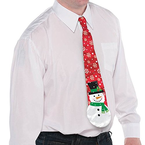 Snow Man Tie