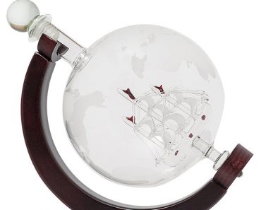 That Whiskey Globe With A Real Ship Inside