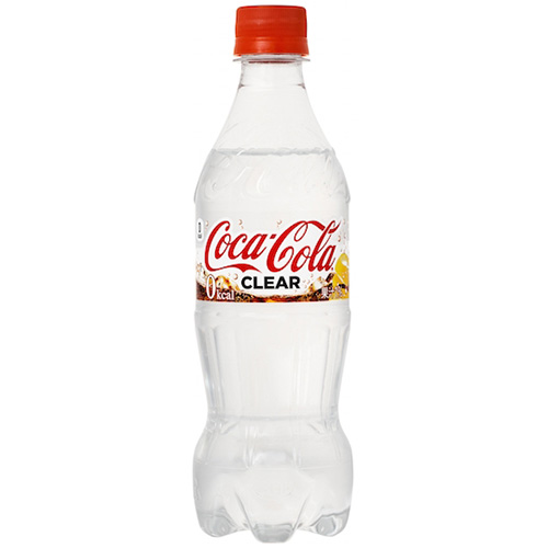 clear coca cola