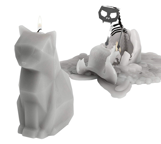 Pyro Cat Candle
