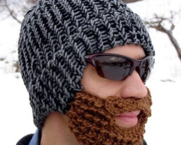 DIY Bearded Winter Hats