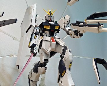 Building The Bandai Hobby Nu Gundam Version Ka